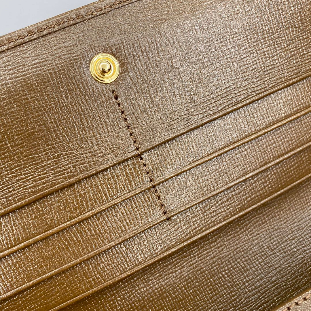 G*u*i horsebit 1955 chain wallet