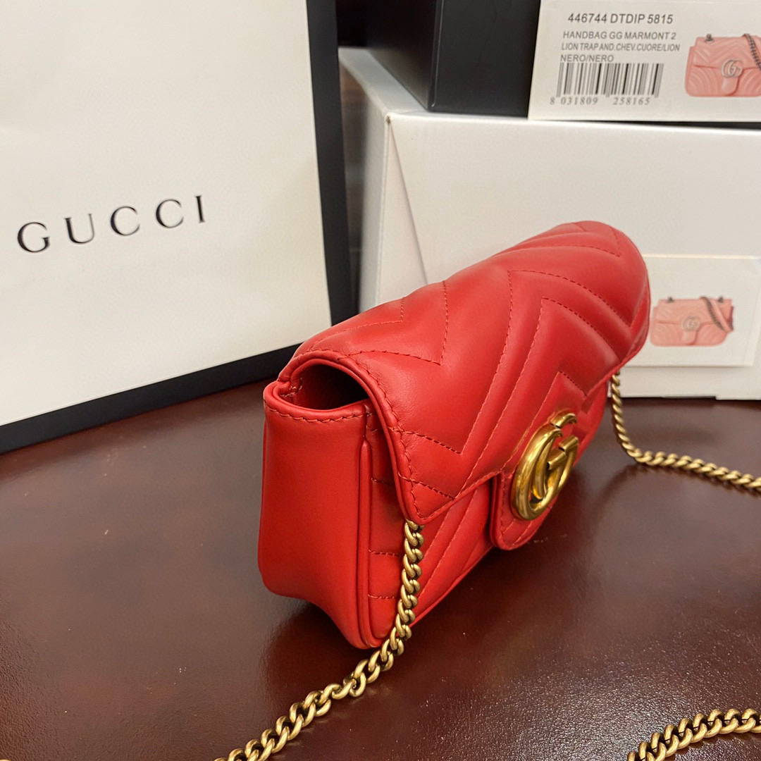 g*u*i gg marmont S*per mini bag