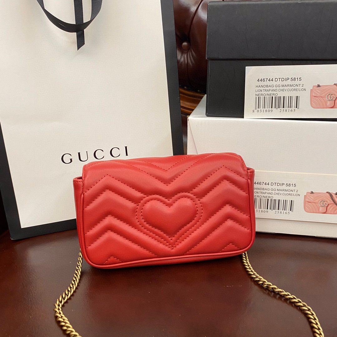 g*u*i gg marmont S*per mini bag