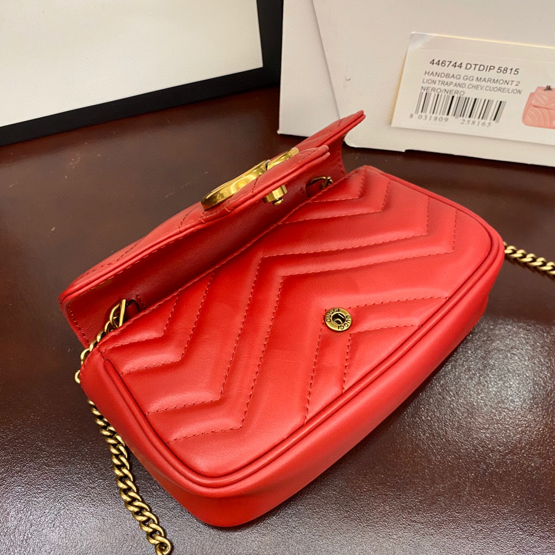g*u*i gg marmont S*per mini bag