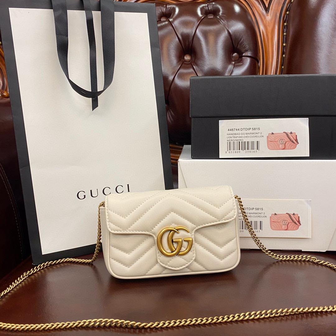 g*u*i gg marmont S*per mini bag
