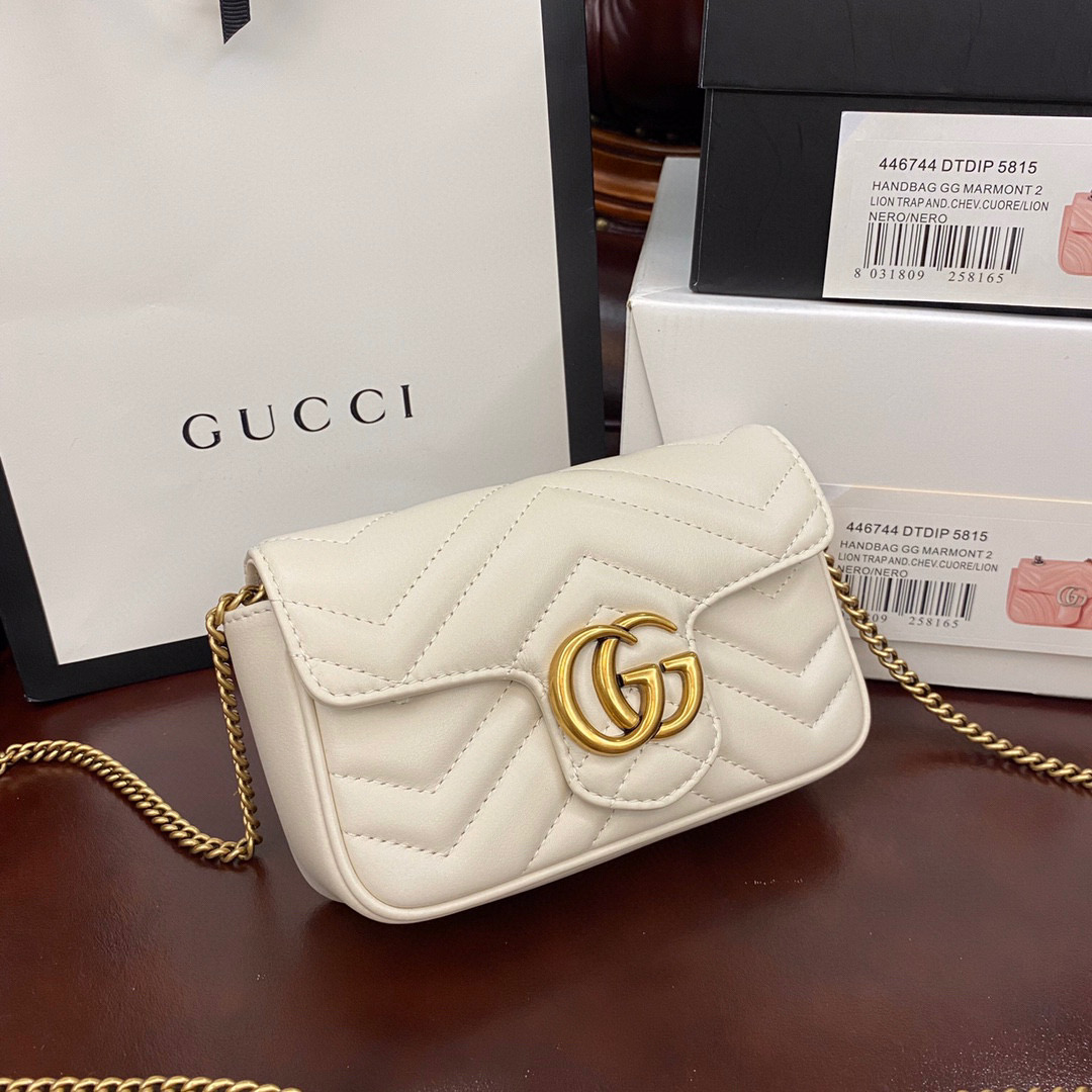 g*u*i gg marmont S*per mini bag