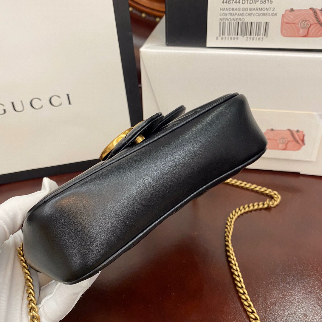 g*u*i gg marmont S*per mini bag
