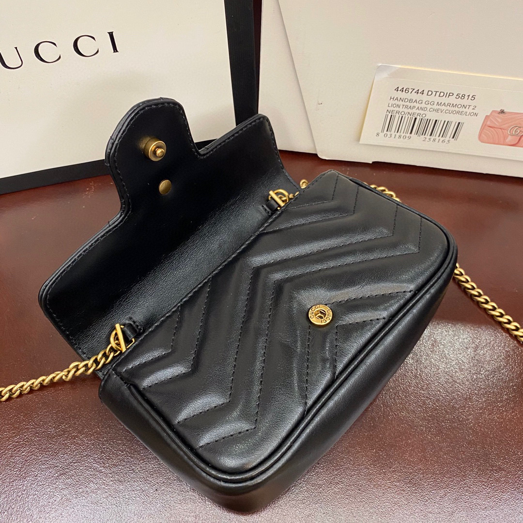 g*u*i gg marmont S*per mini bag