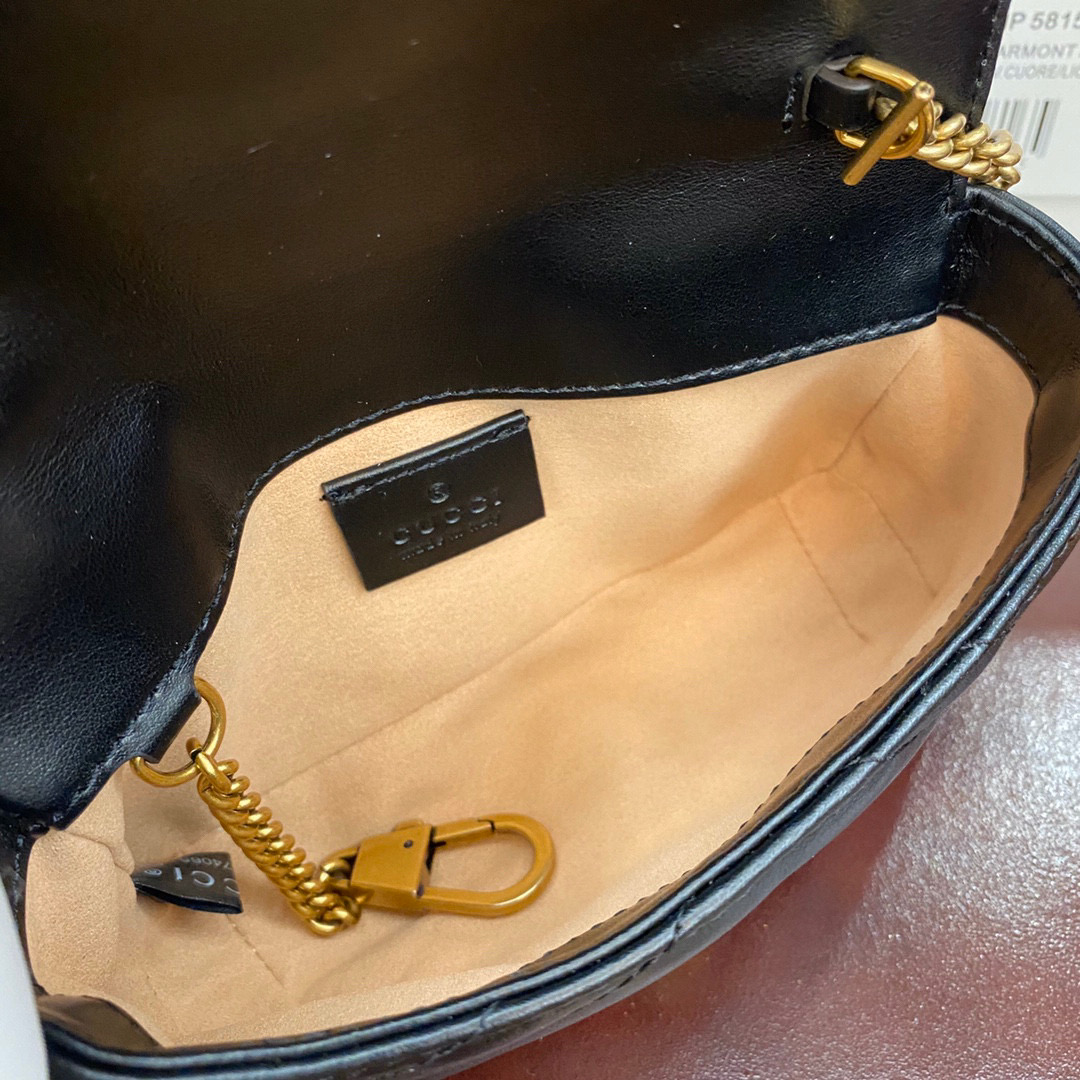 g*u*i gg marmont S*per mini bag
