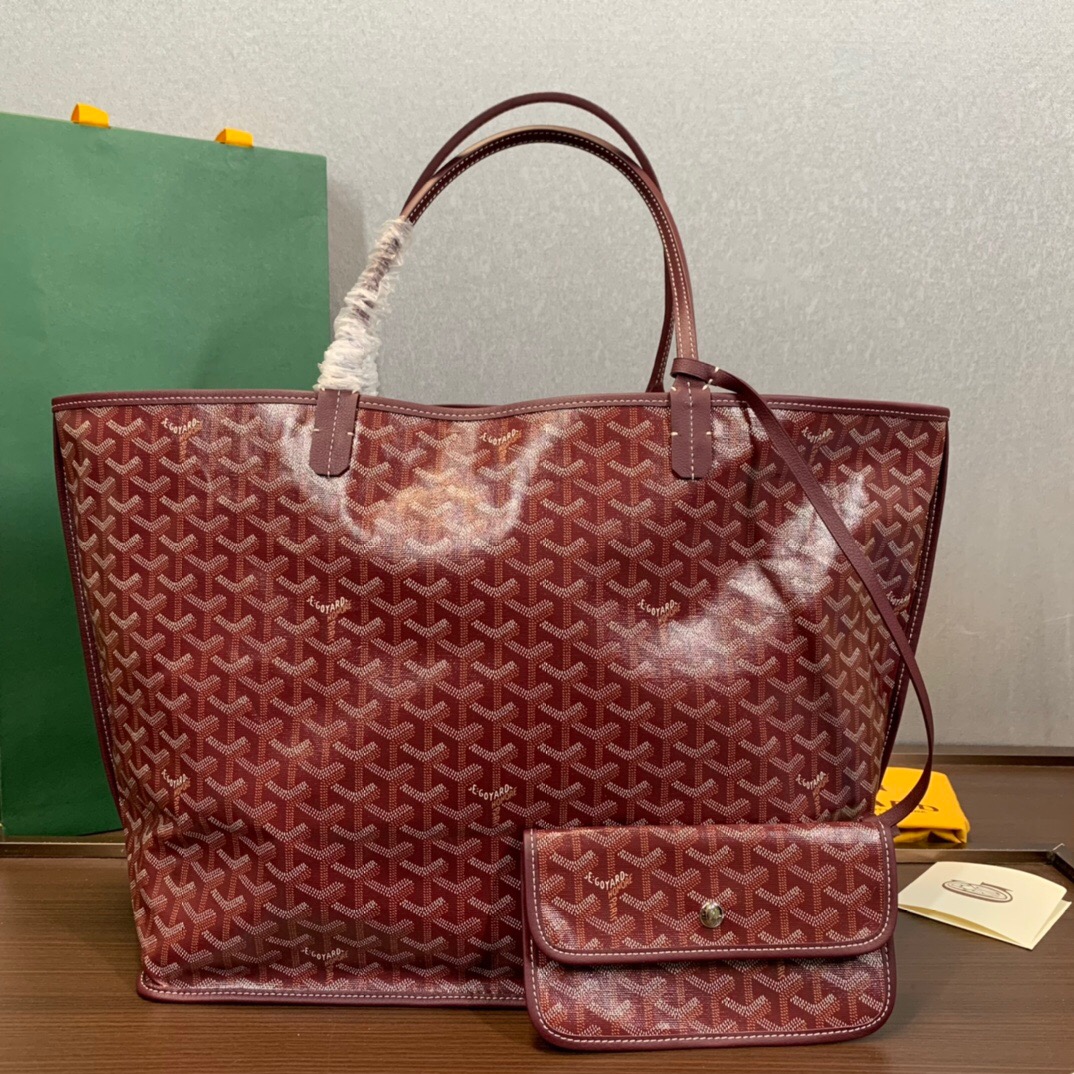 go*ard saint L**is gm tote bag canvas reversible