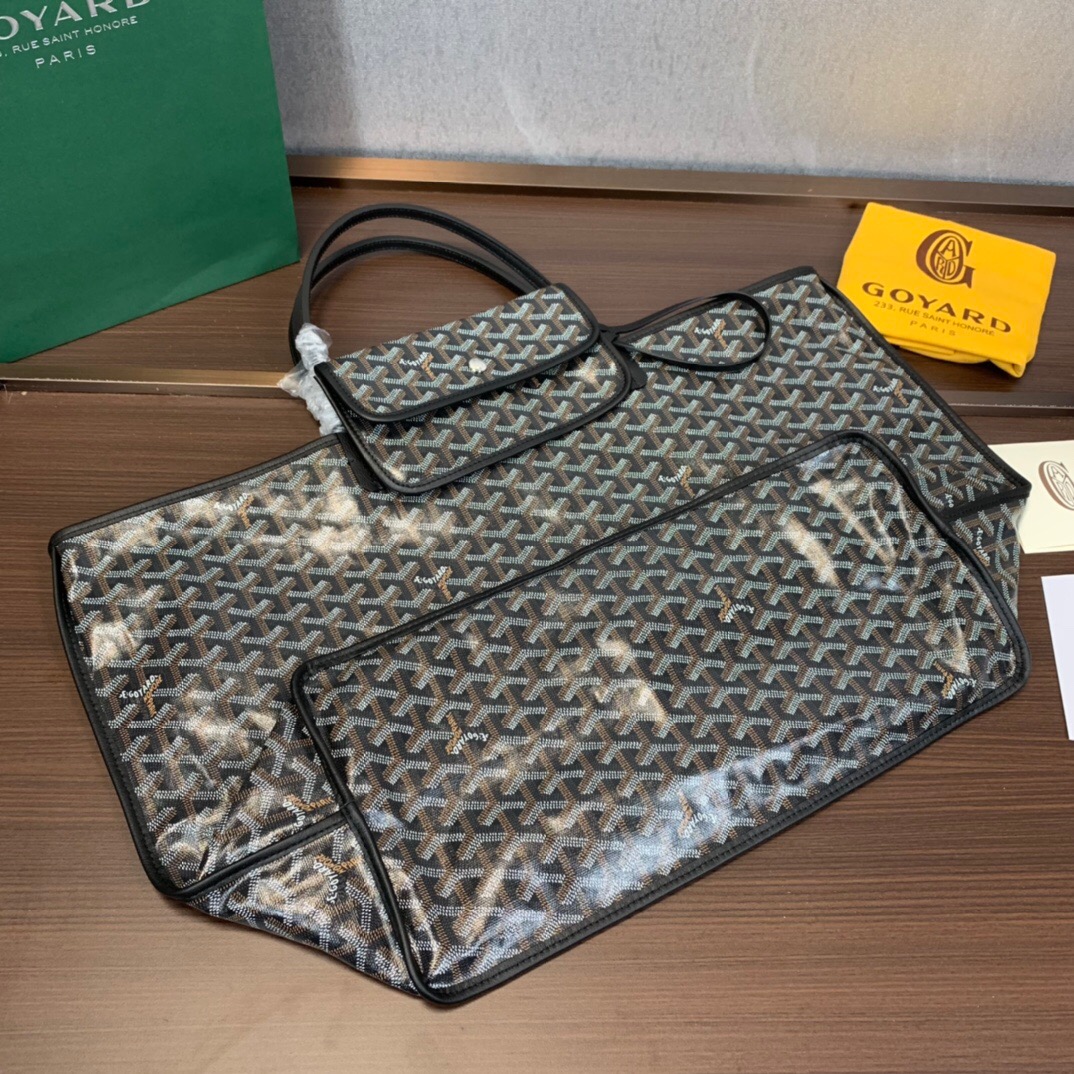 go*ard saint L**is gm tote bag canvas reversible