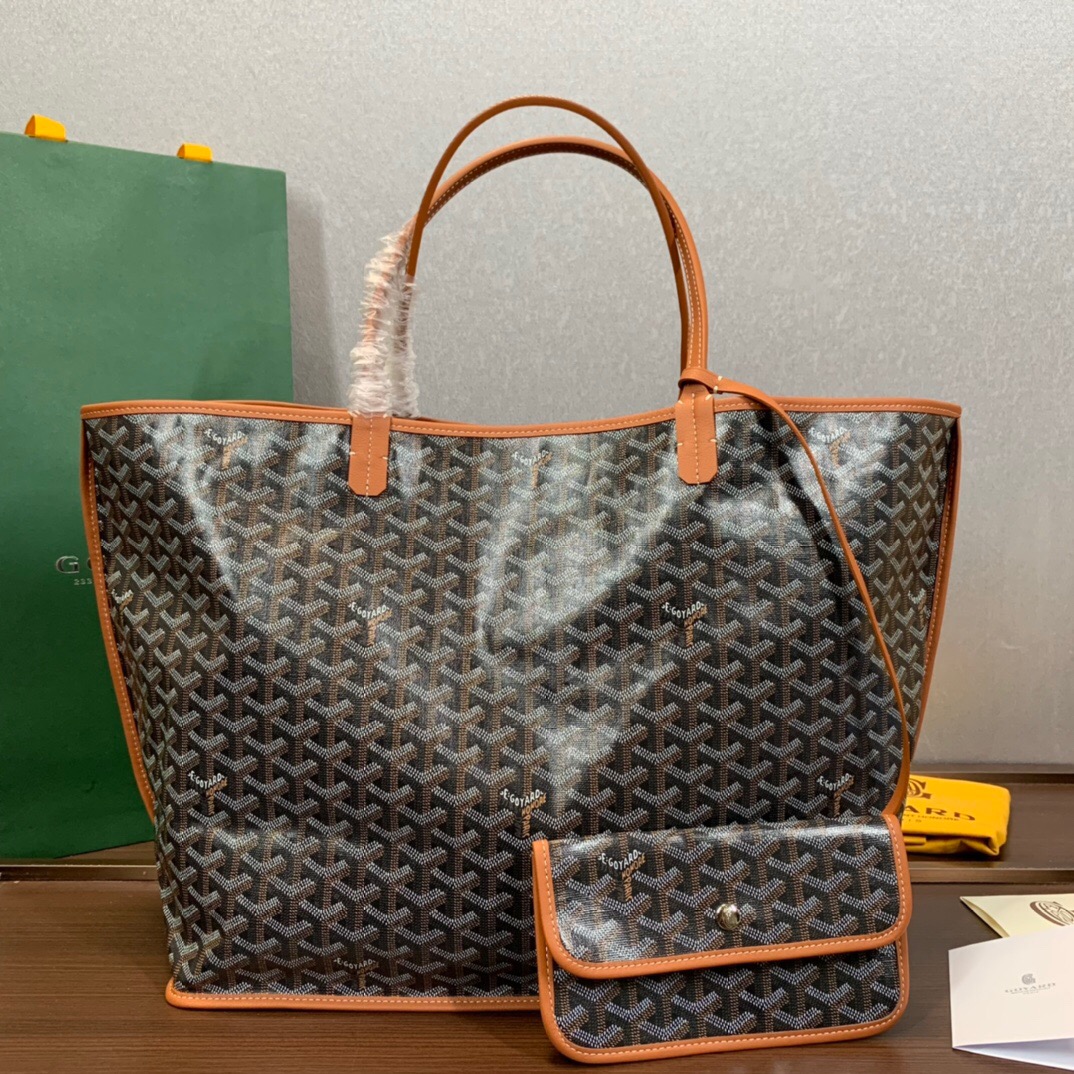 go*ard saint L**is gm tote bag canvas reversible