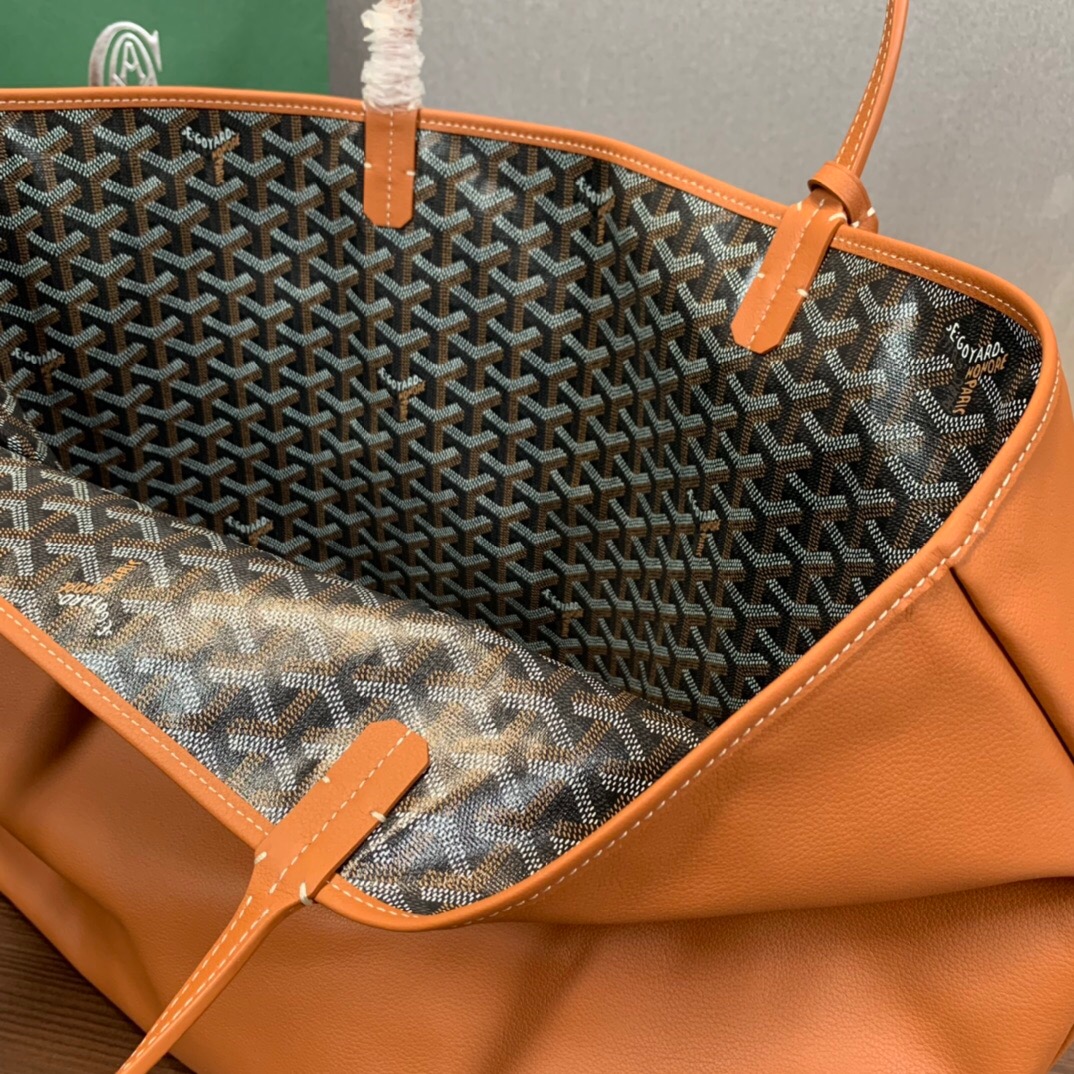 go*ard saint L**is gm tote bag canvas reversible