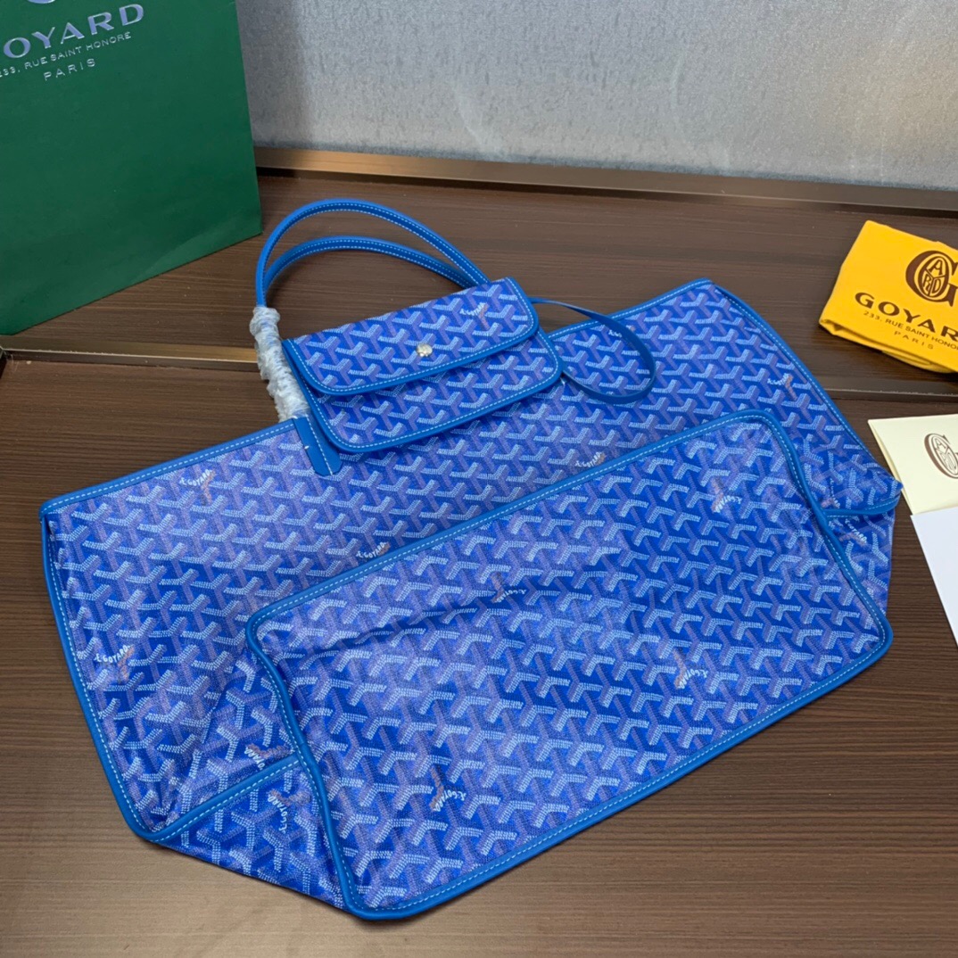 go*ard saint L**is gm tote bag canvas reversible