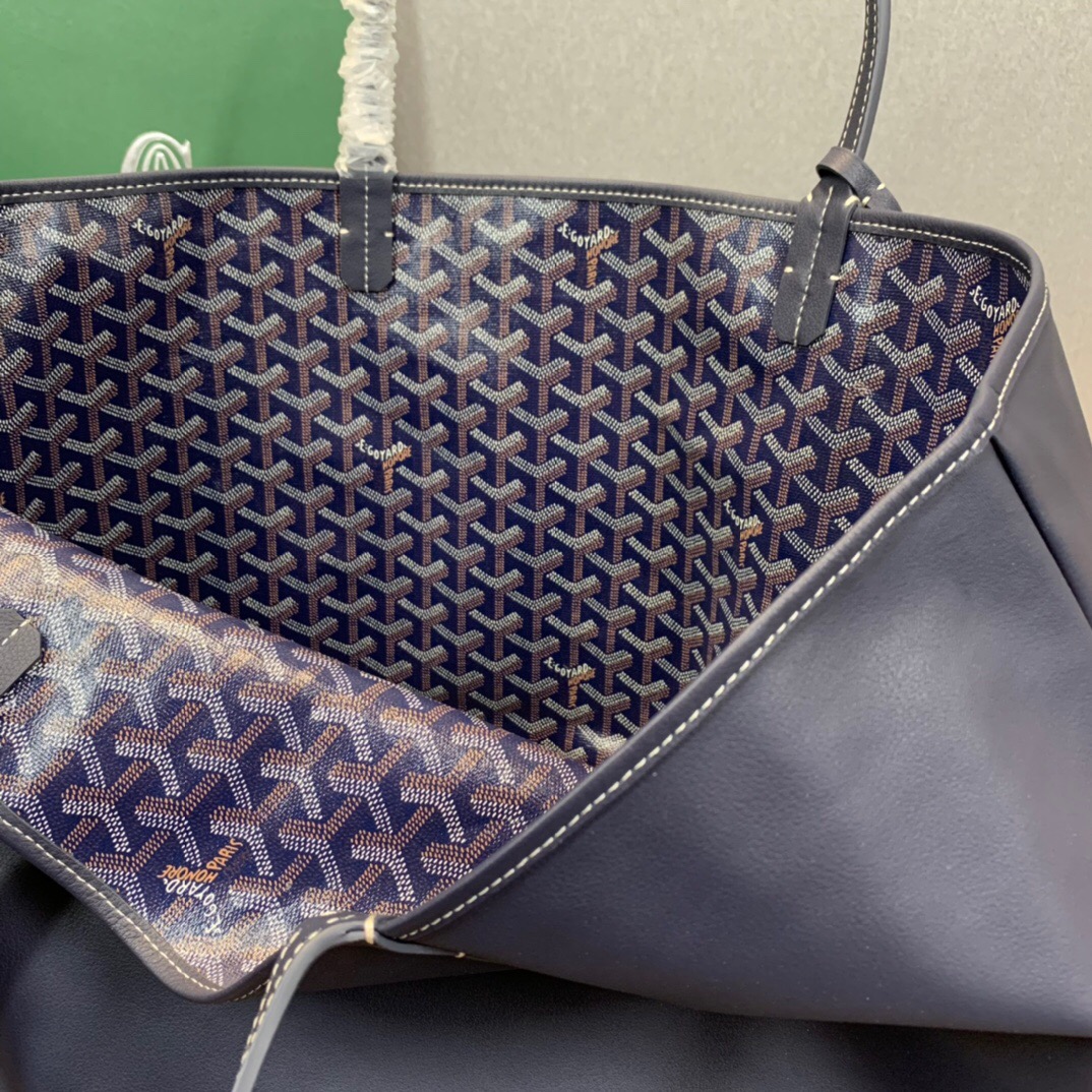 go*ard saint L**is gm tote bag canvas reversible