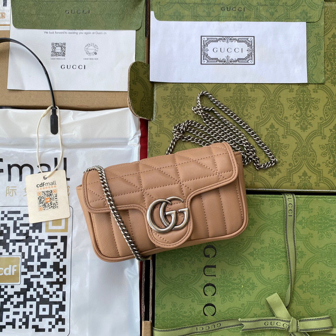 g*u*i gg marmont S*per mini bag