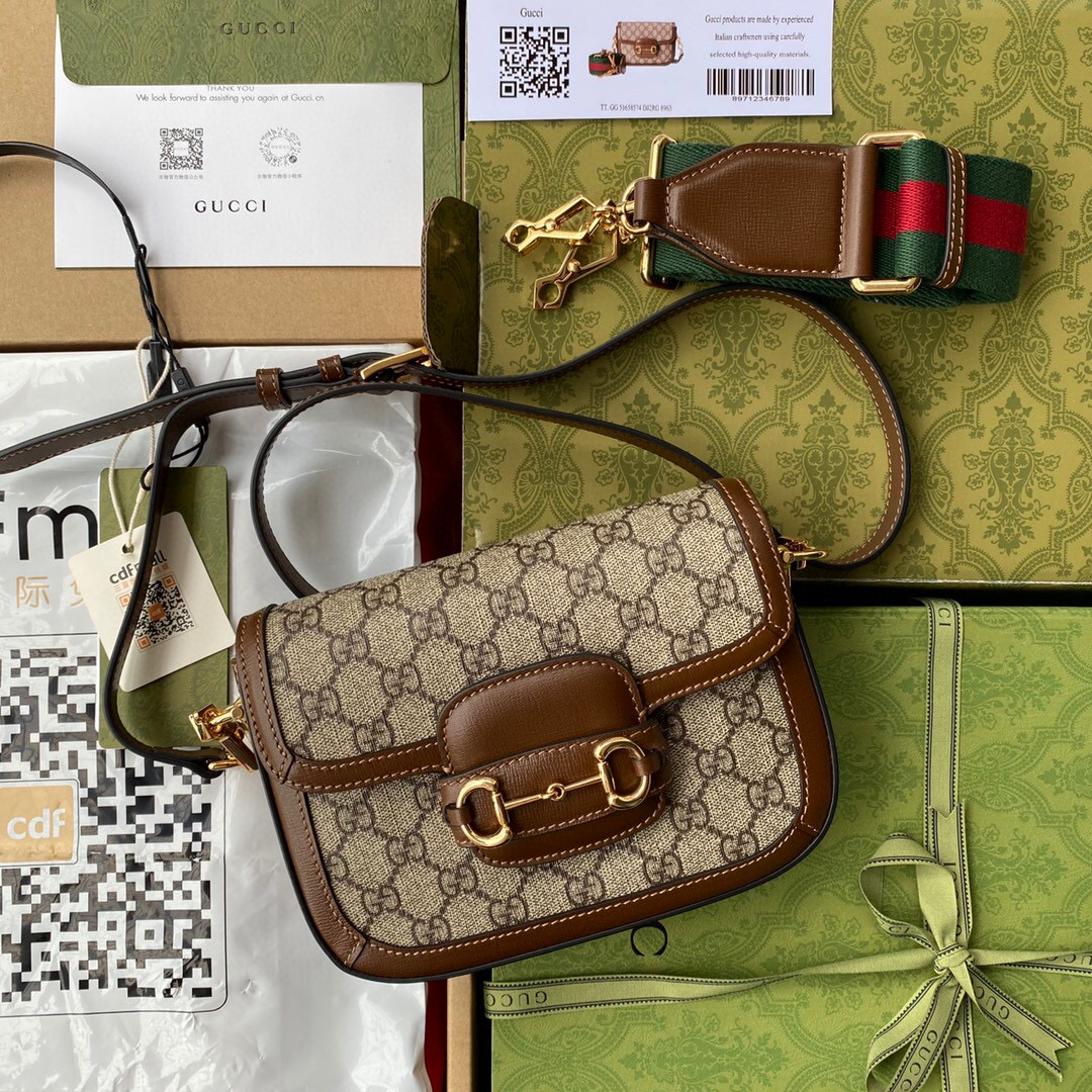 G*u*i horsebit 1955 mini bag