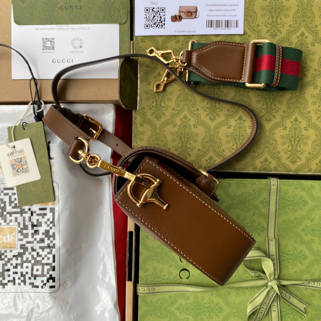 G*u*i horsebit 1955 mini bag