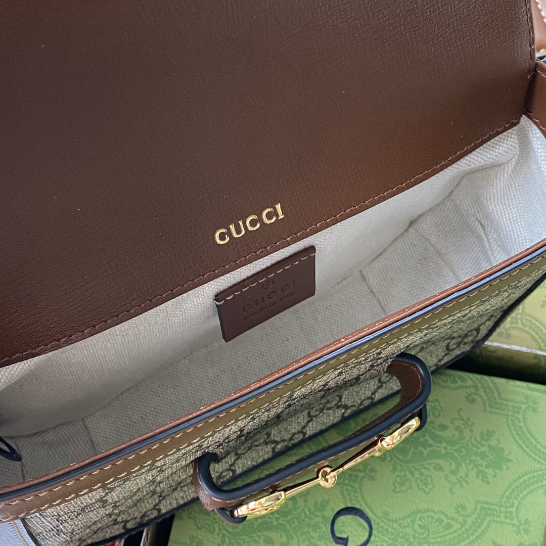 G*u*i horsebit 1955 mini bag