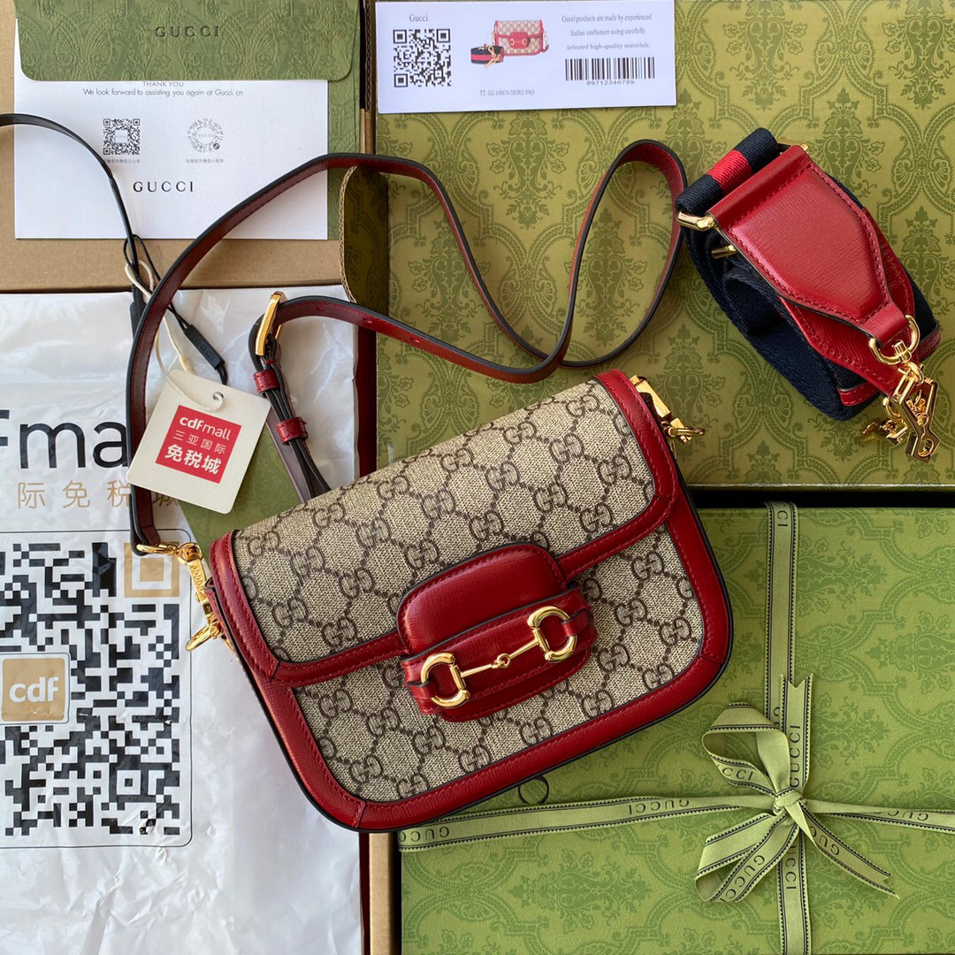 G*u*i horsebit 1955 mini bag