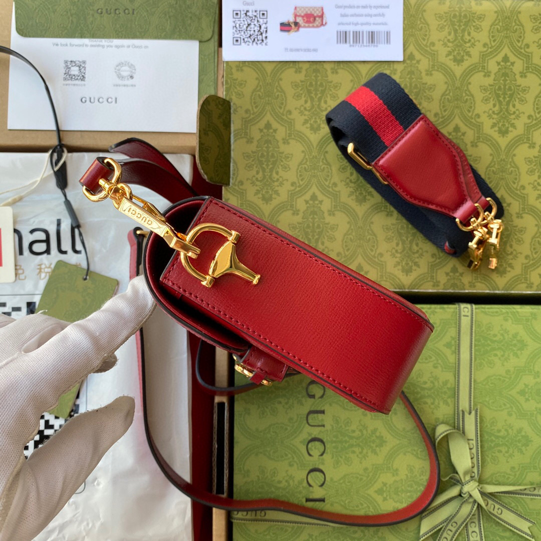 G*u*i horsebit 1955 mini bag
