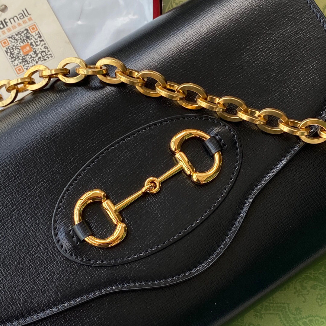 G*u*i horsebit 1955 chain bag