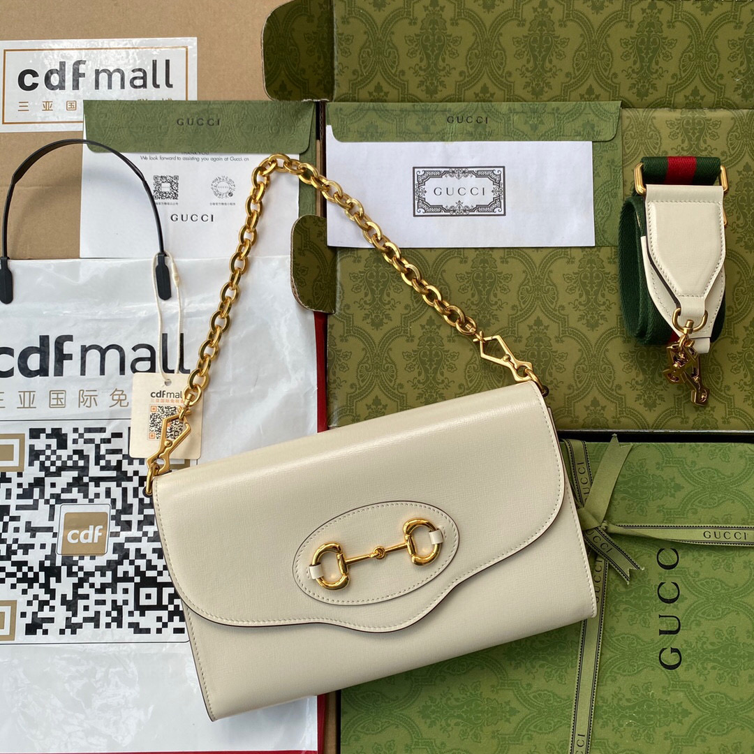 G*u*i horsebit 1955 chain bag