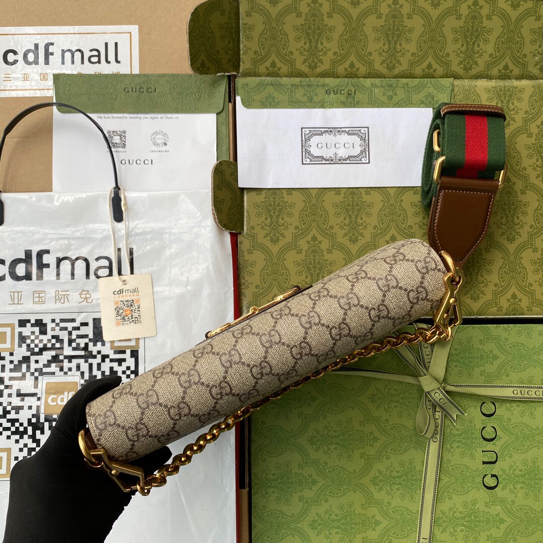 G*u*i horsebit 1955 chain bag