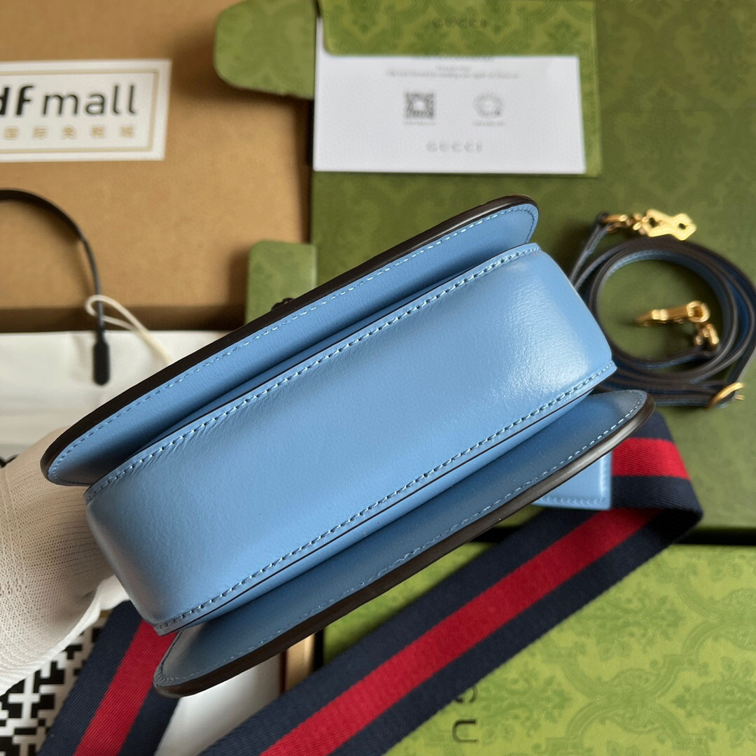 G*u*i bamboo handle bag