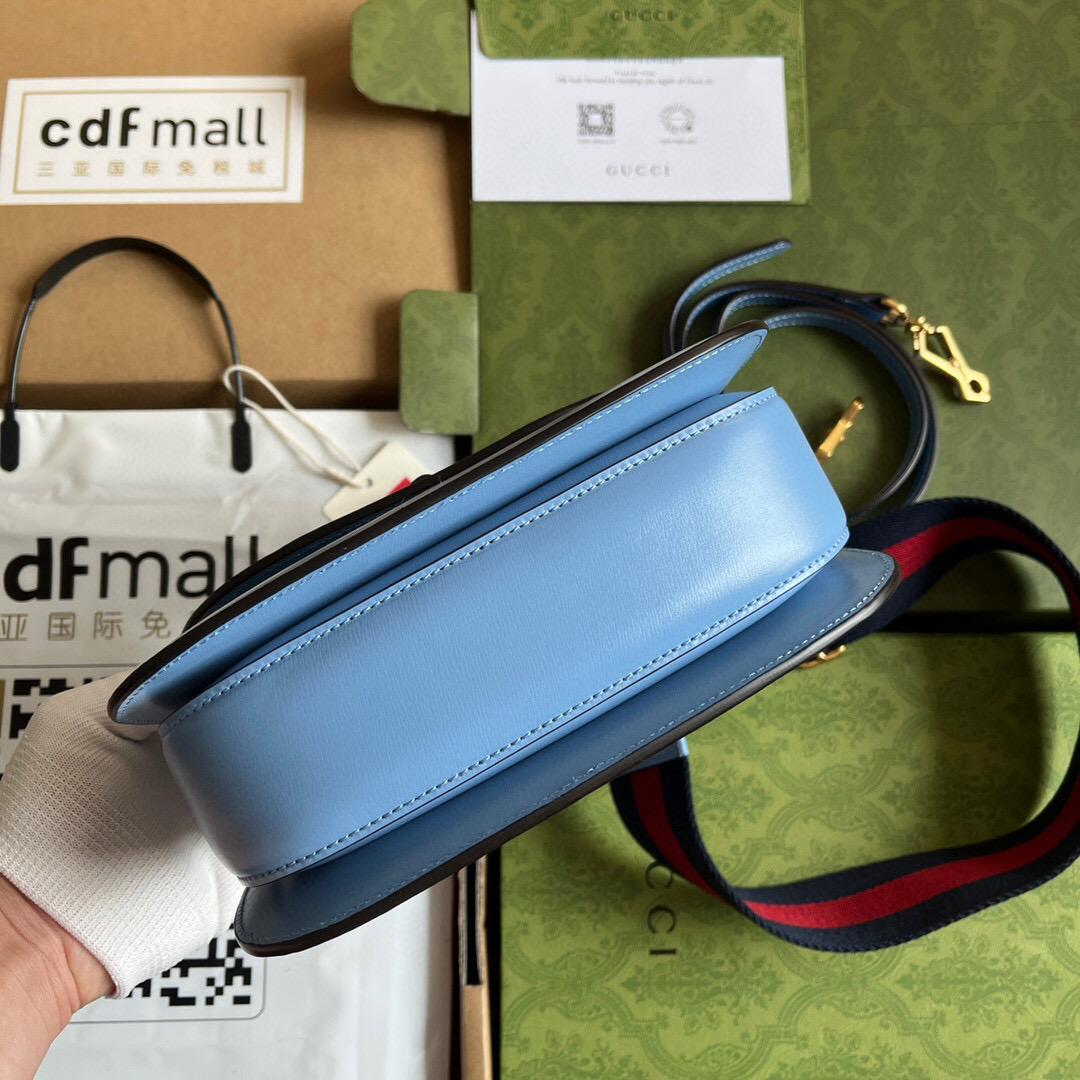 G*u*i bamboo handle bag