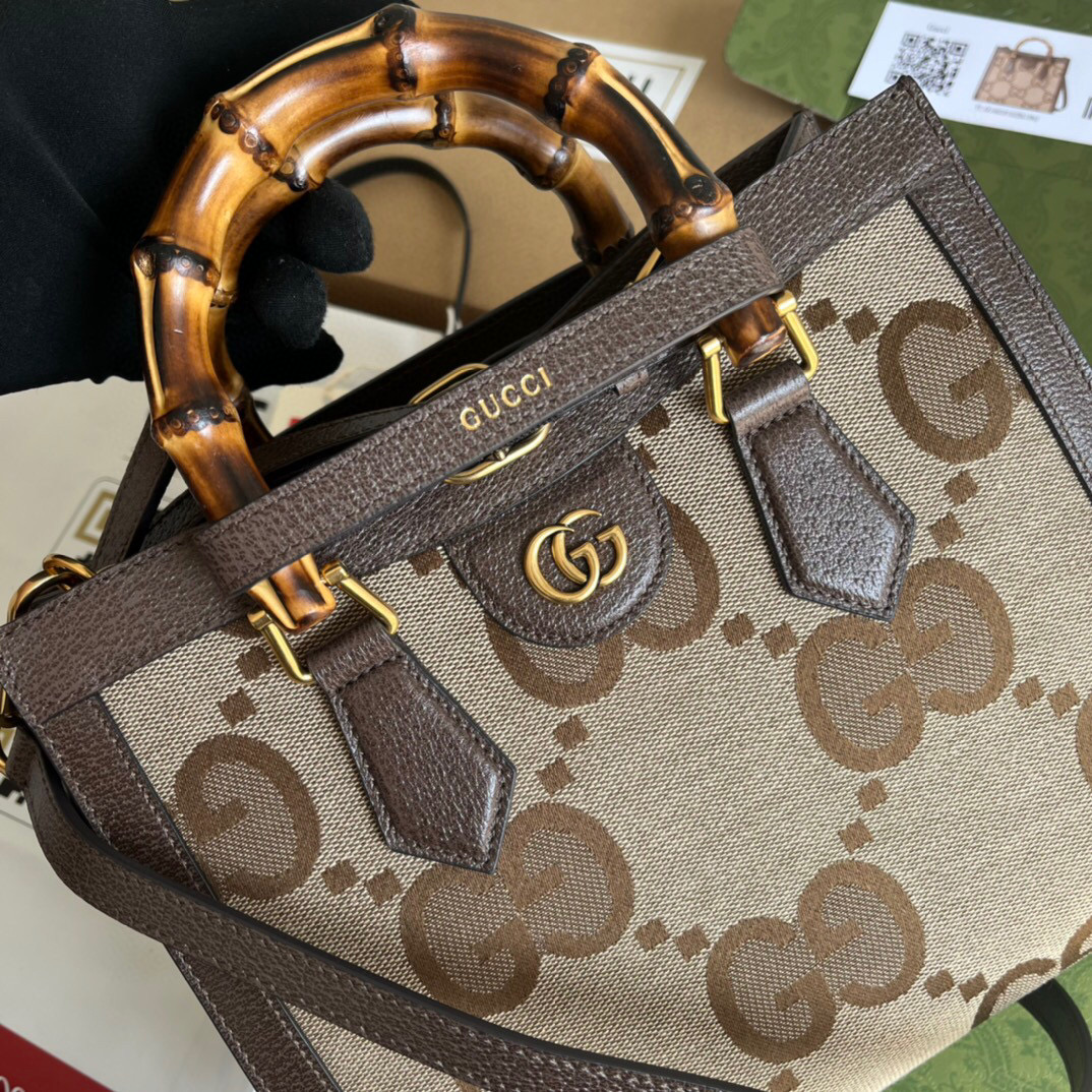 G*u*i diana jumbo gg small tote bag
