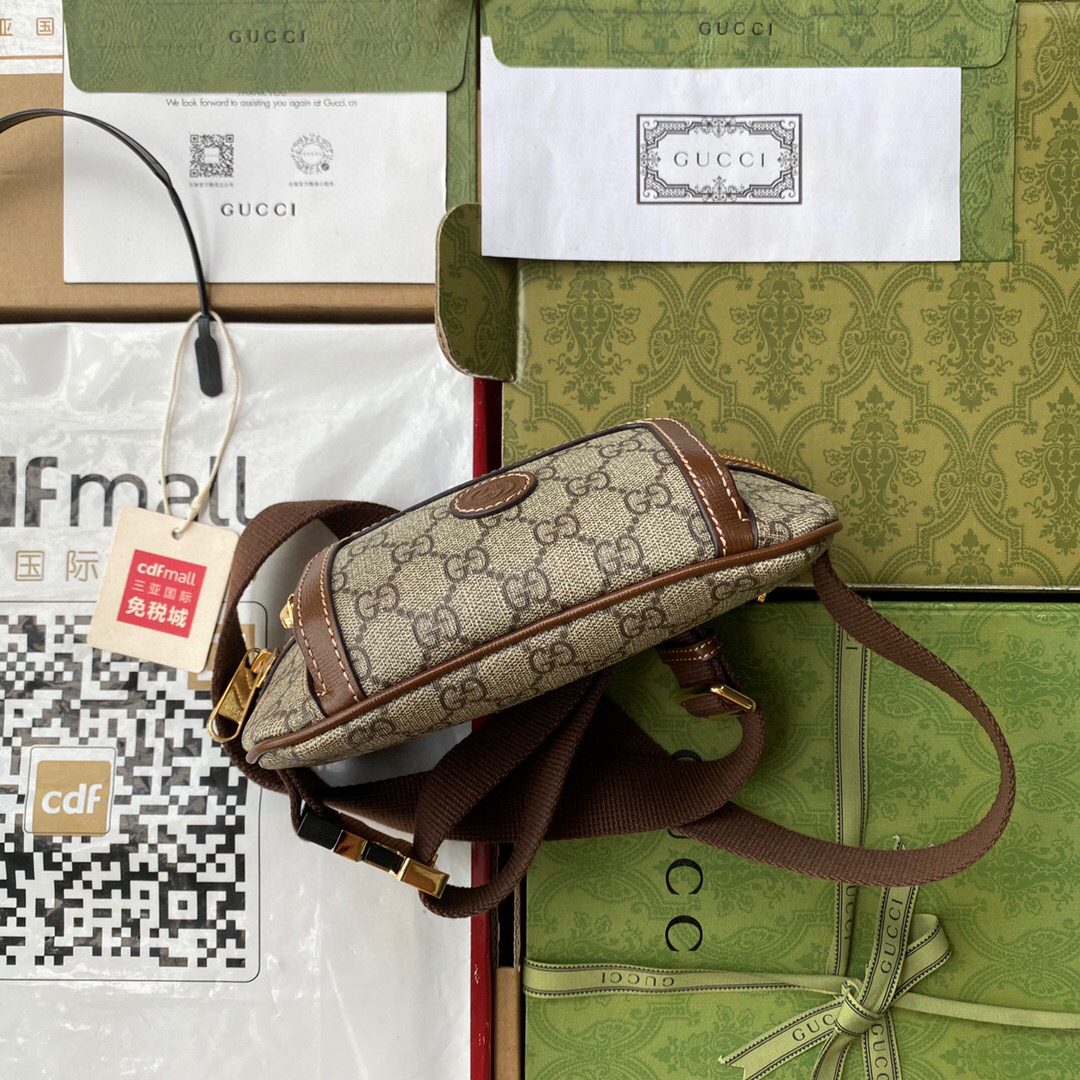 G*u*i belt bag with interlocking g