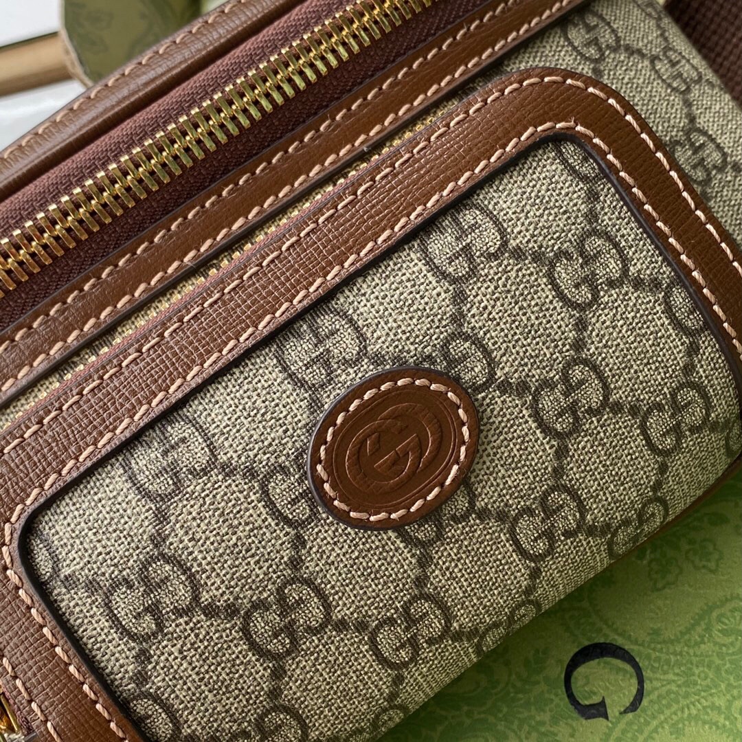 G*u*i belt bag with interlocking g
