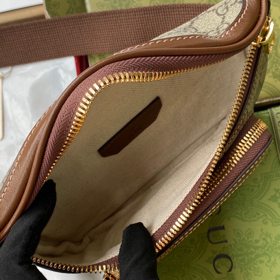 G*u*i belt bag with interlocking g