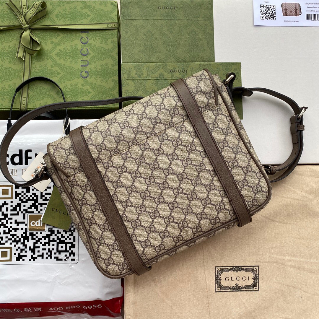 G*u*i gg messenger bag