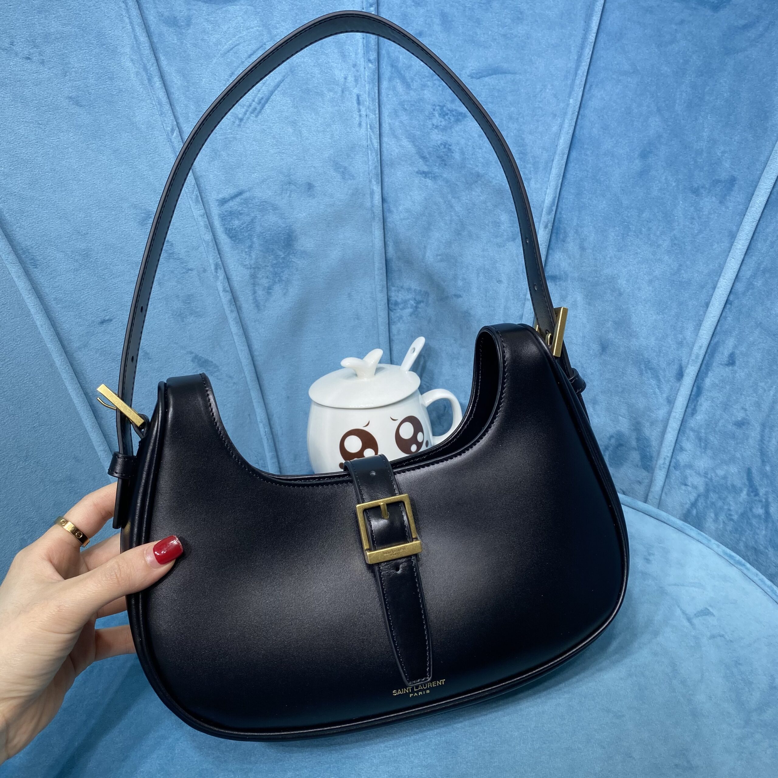 YSL Le Fermoir Hobo