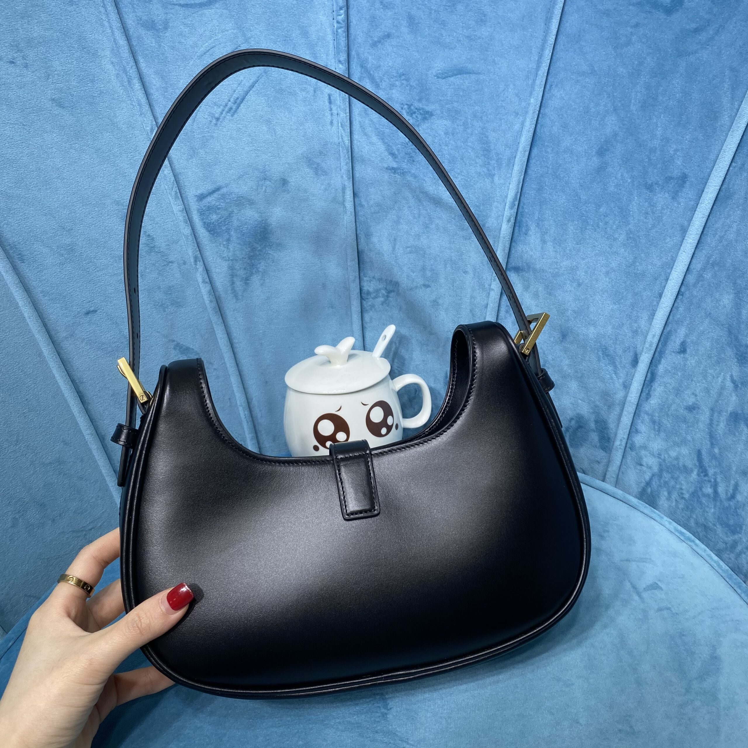 YSL Le Fermoir Hobo