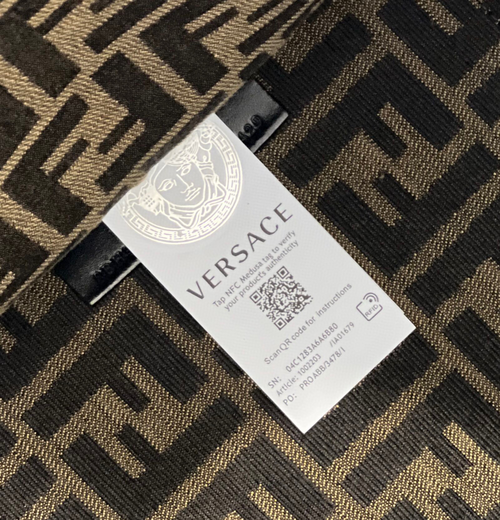 F**di by versace tote