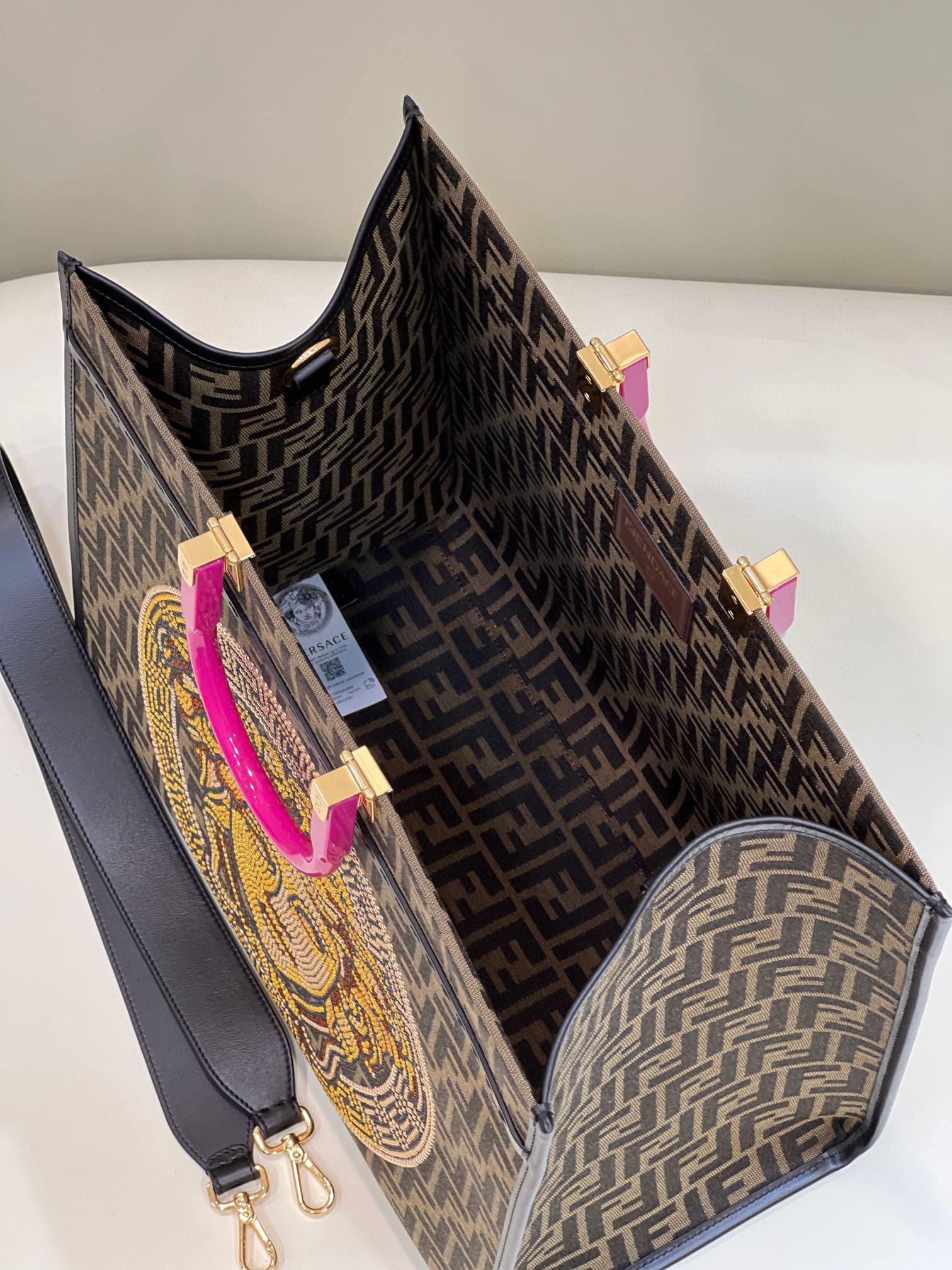 F**di by versace tote
