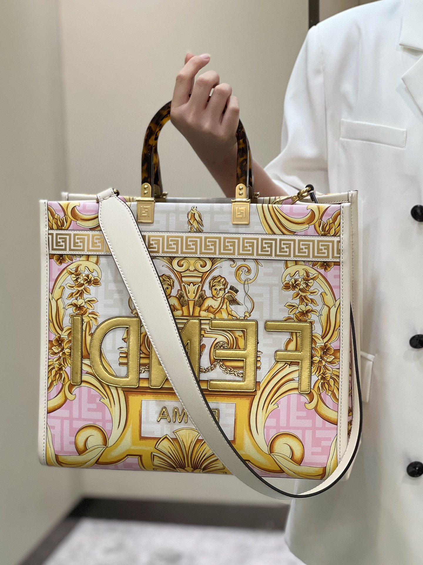F**di by versace tote