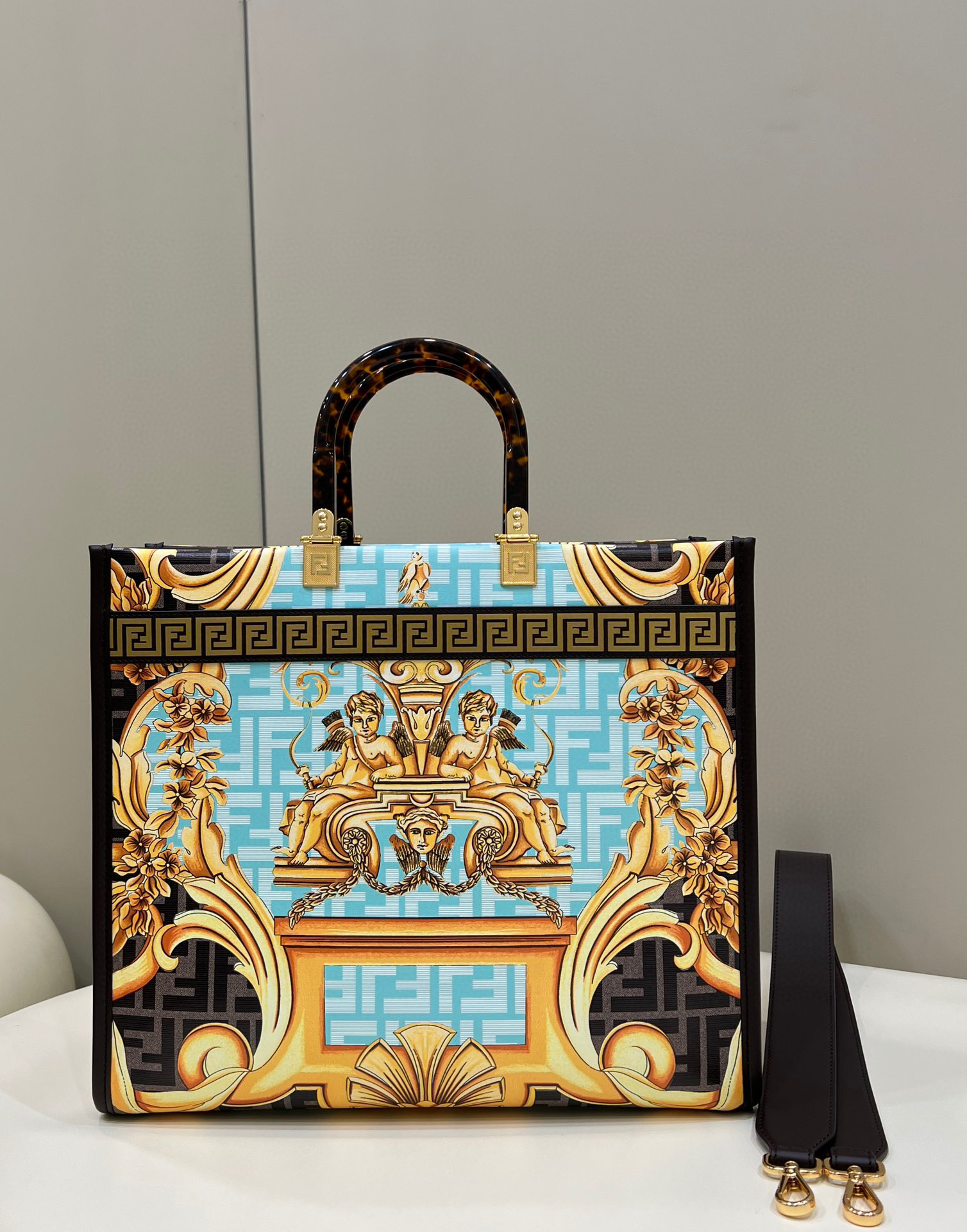 F**di by versace tote