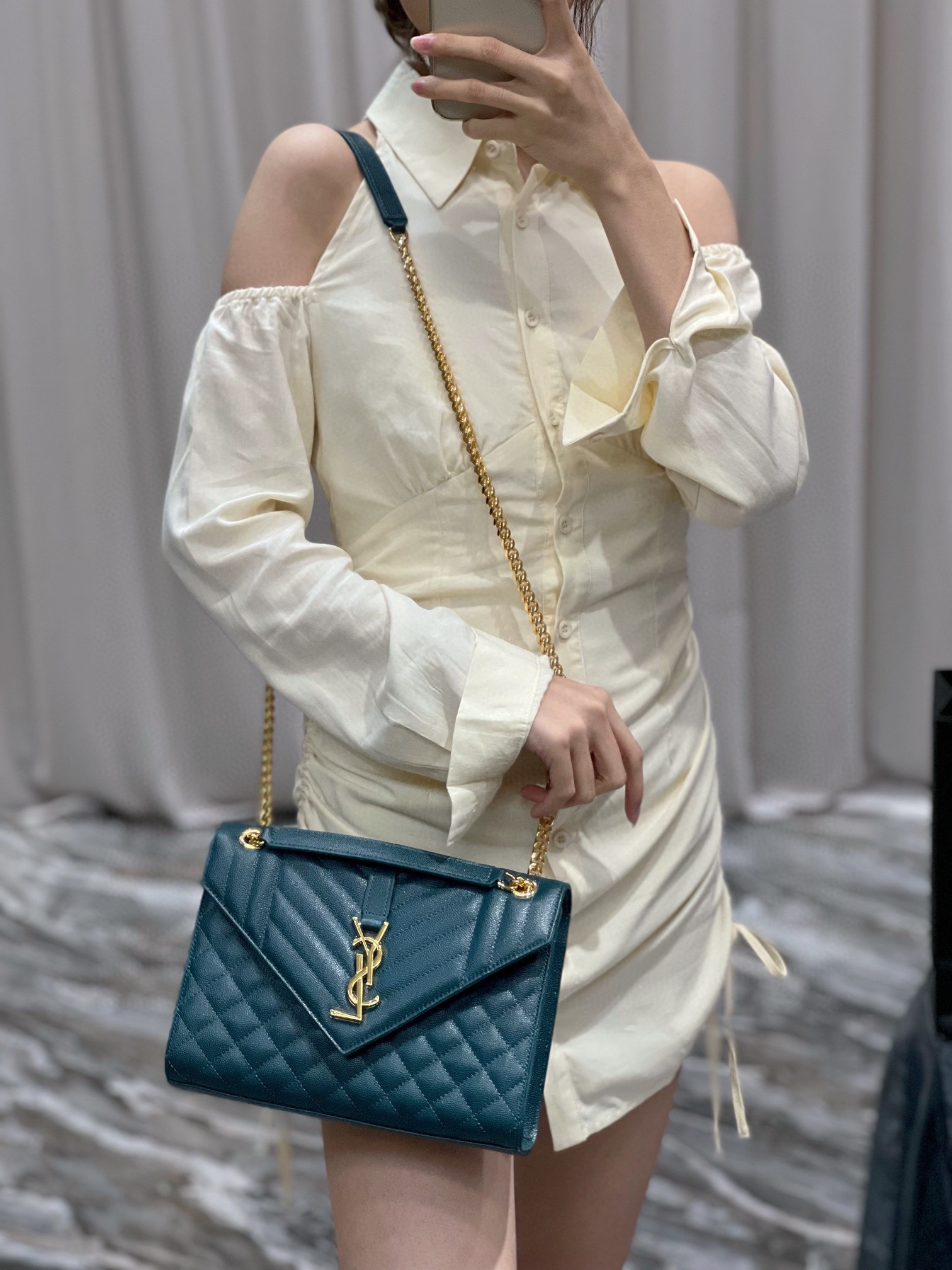 YSL Envelope Bag
