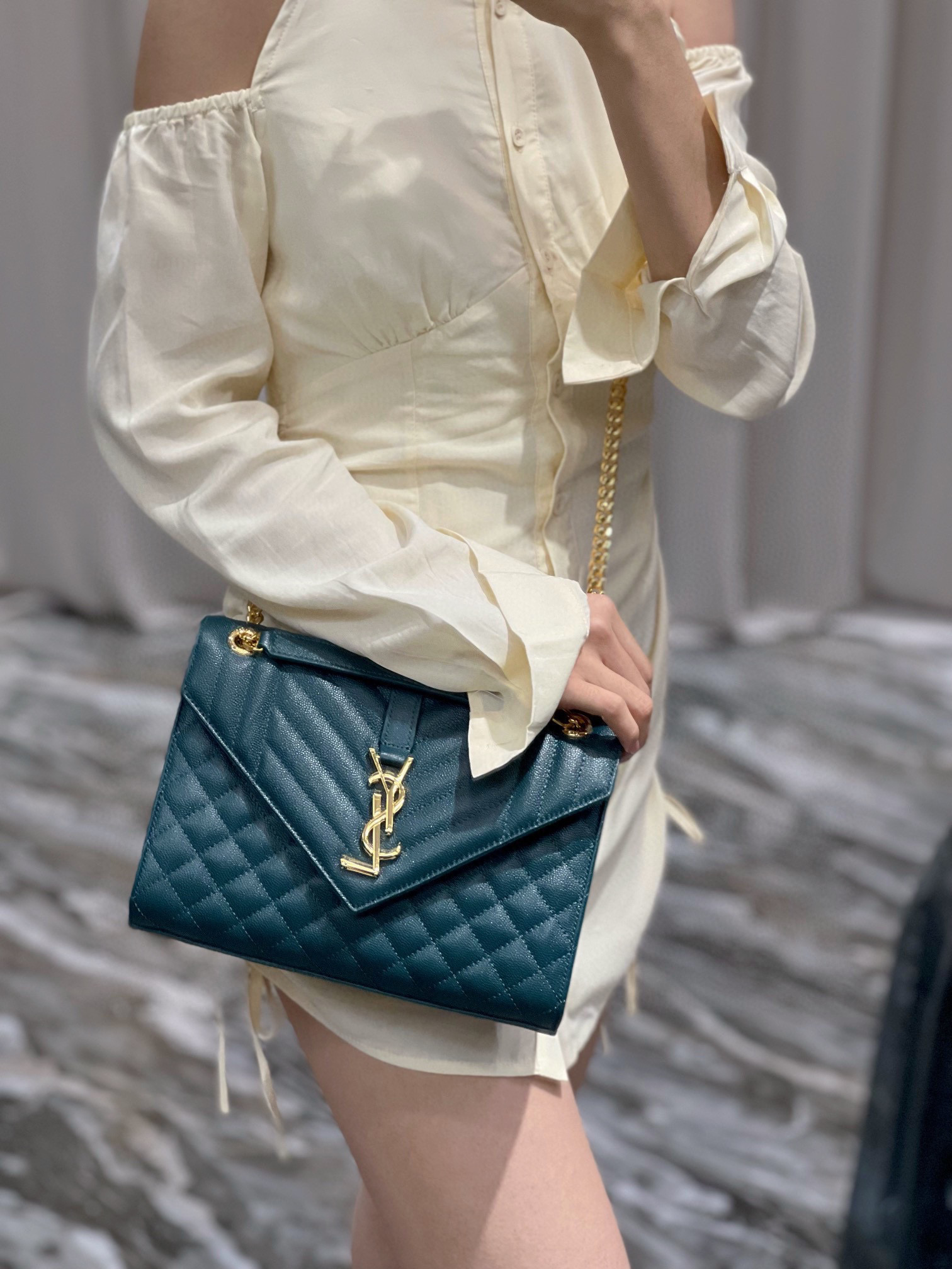 YSL Envelope Bag