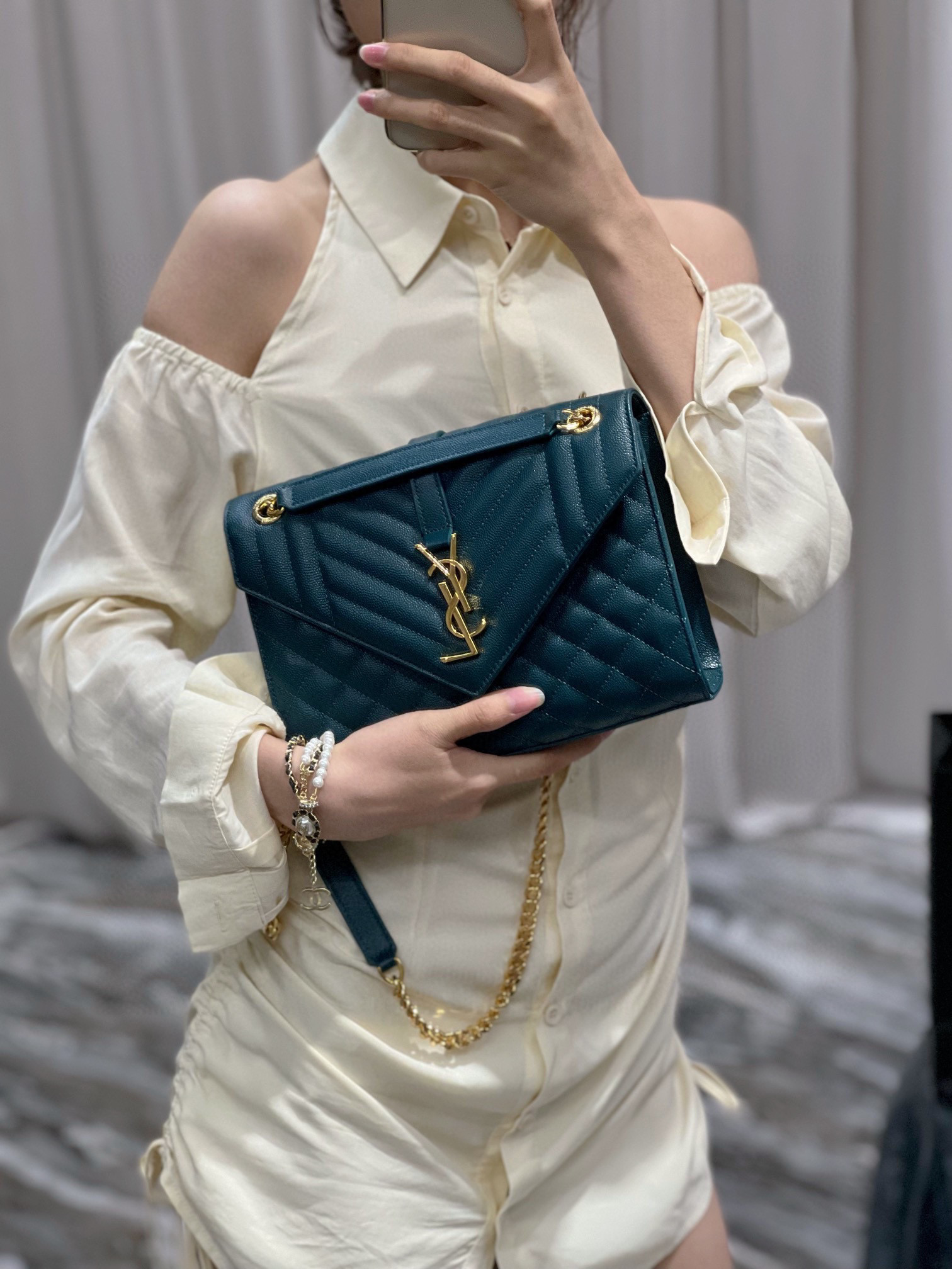 YSL Envelope Bag