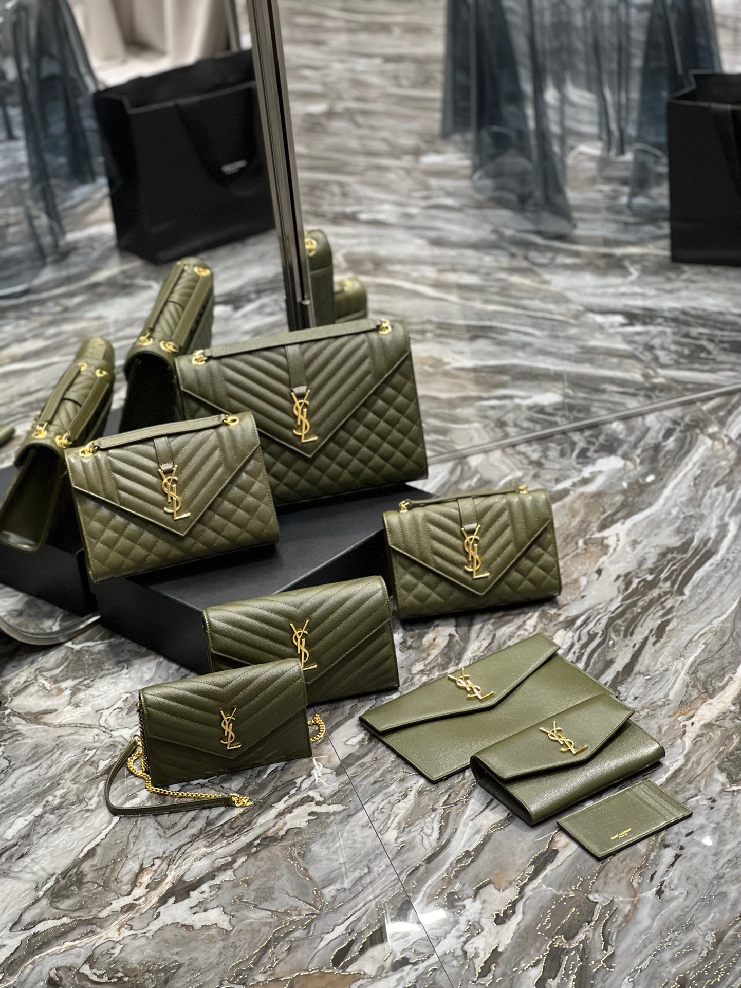 YSL Envelope Bag
