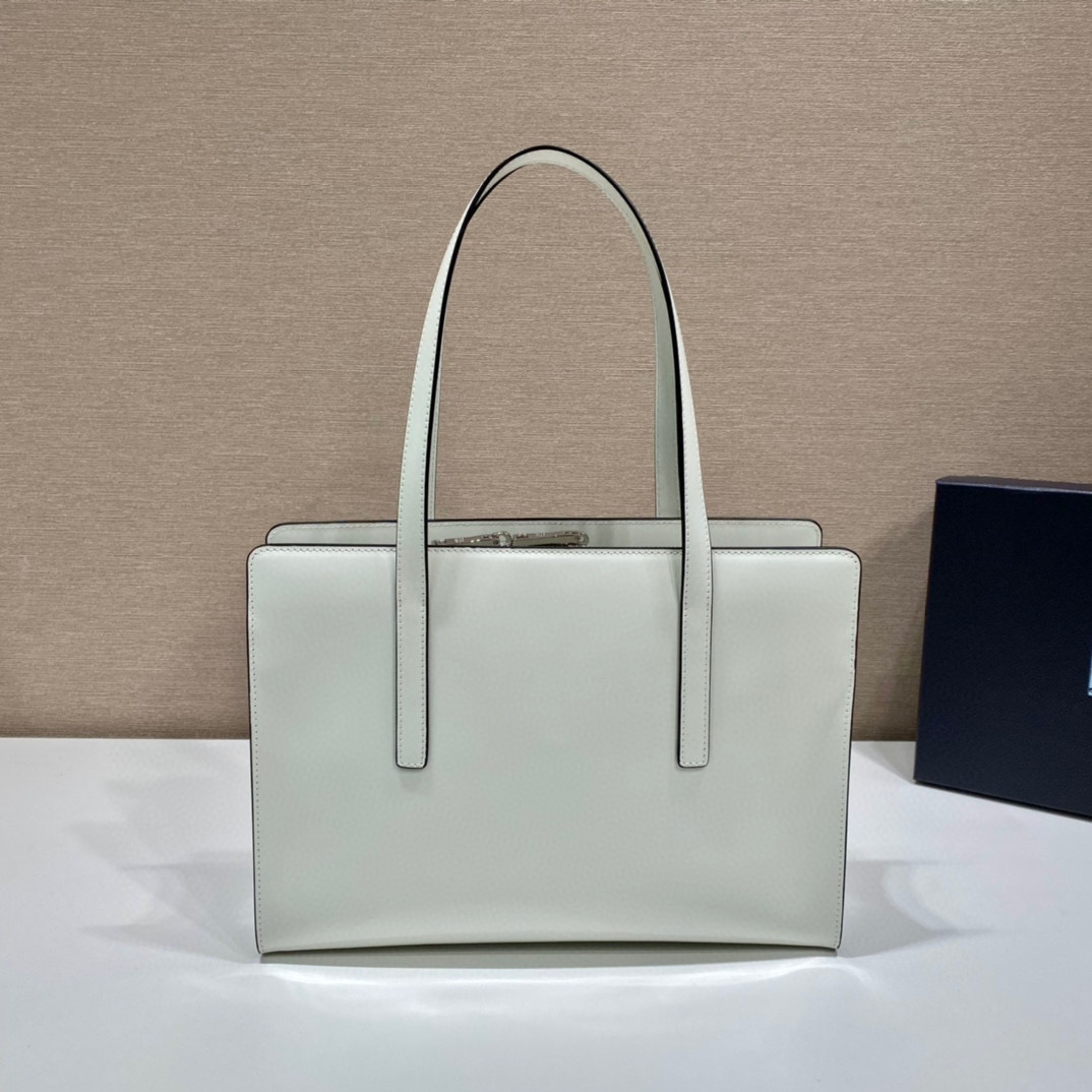 Pra*a re-edition 1995 brushed-leather medium handbag