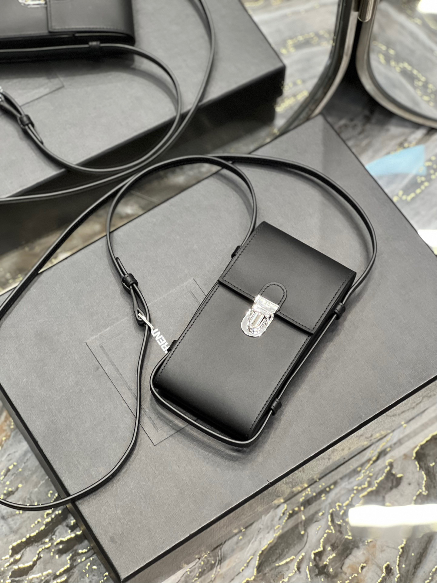 YSL Phone Holder Tuc
