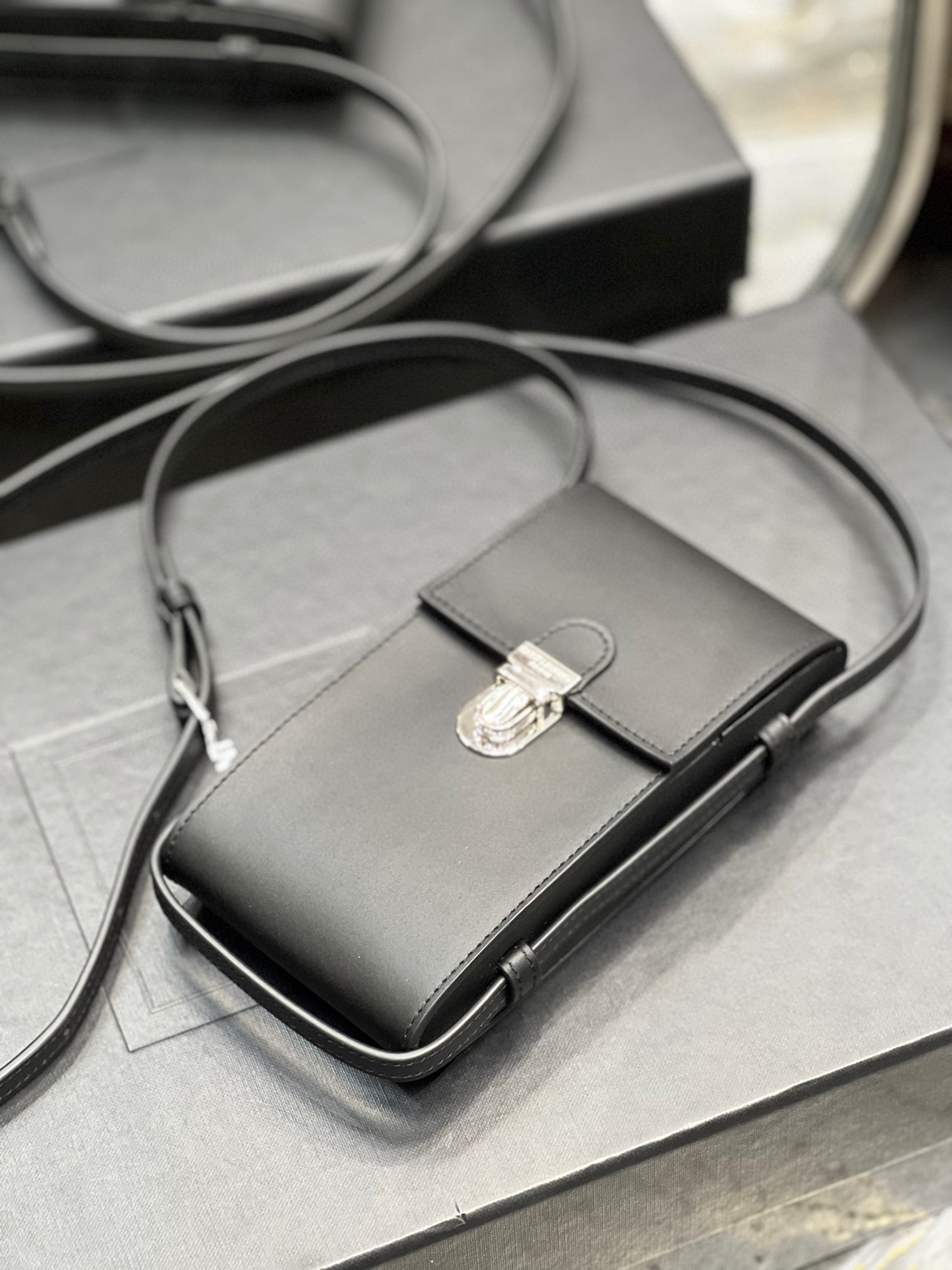 YSL Phone Holder Tuc
