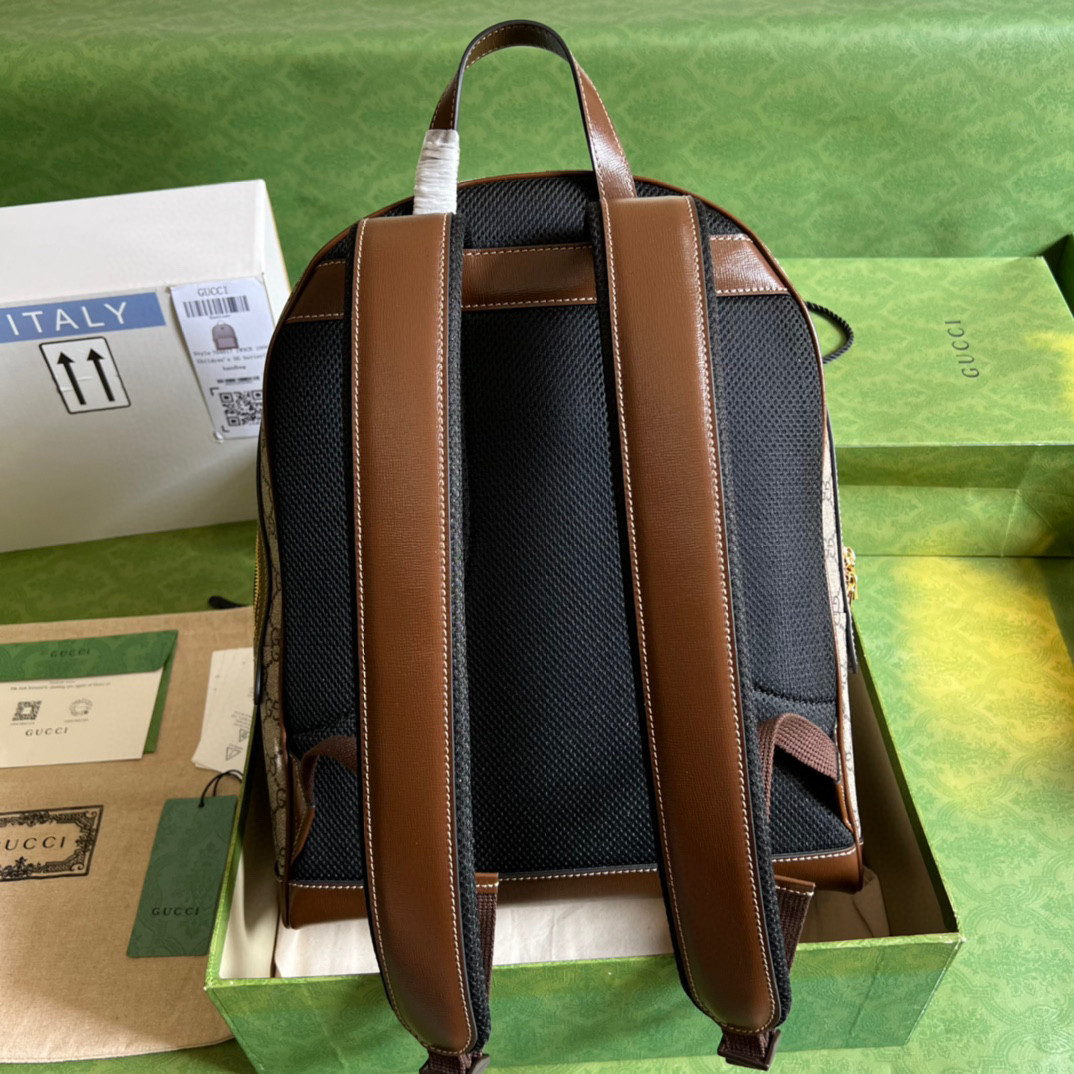 G*u*i backpack with interlocking g