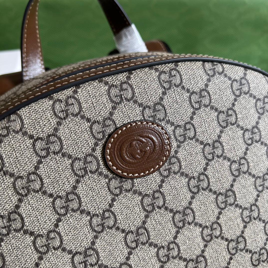 G*u*i backpack with interlocking g