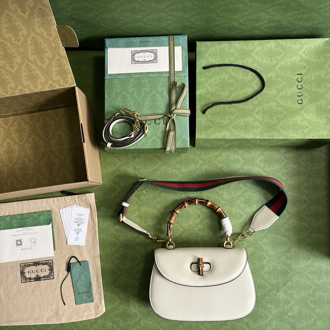 G*u*i bamboo medium bag