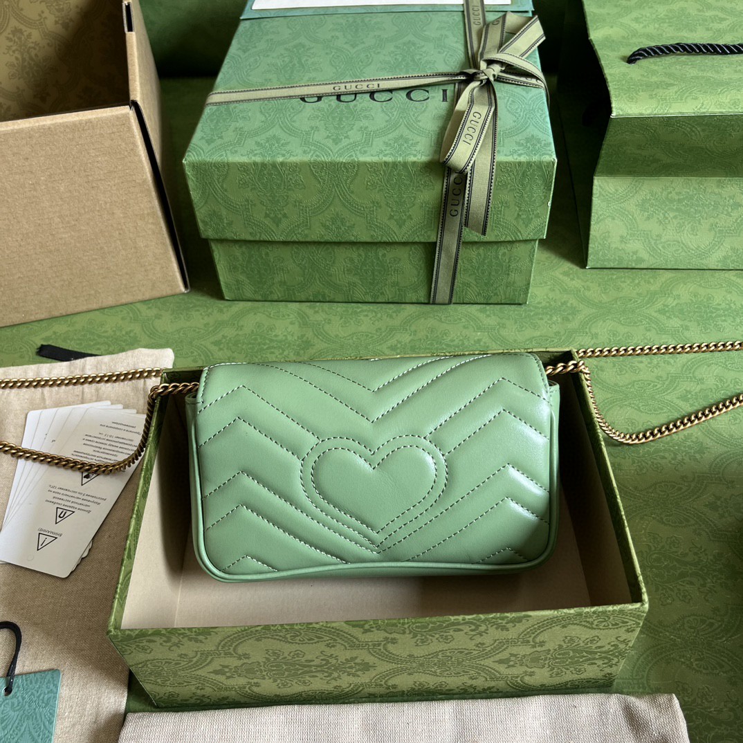 g*u*i gg marmont S*per mini bag