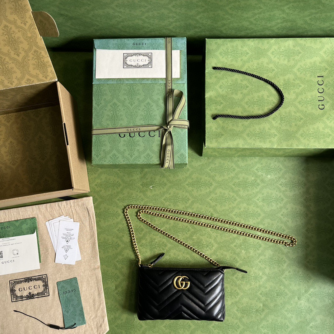 G*u*i gg marmont chain bag