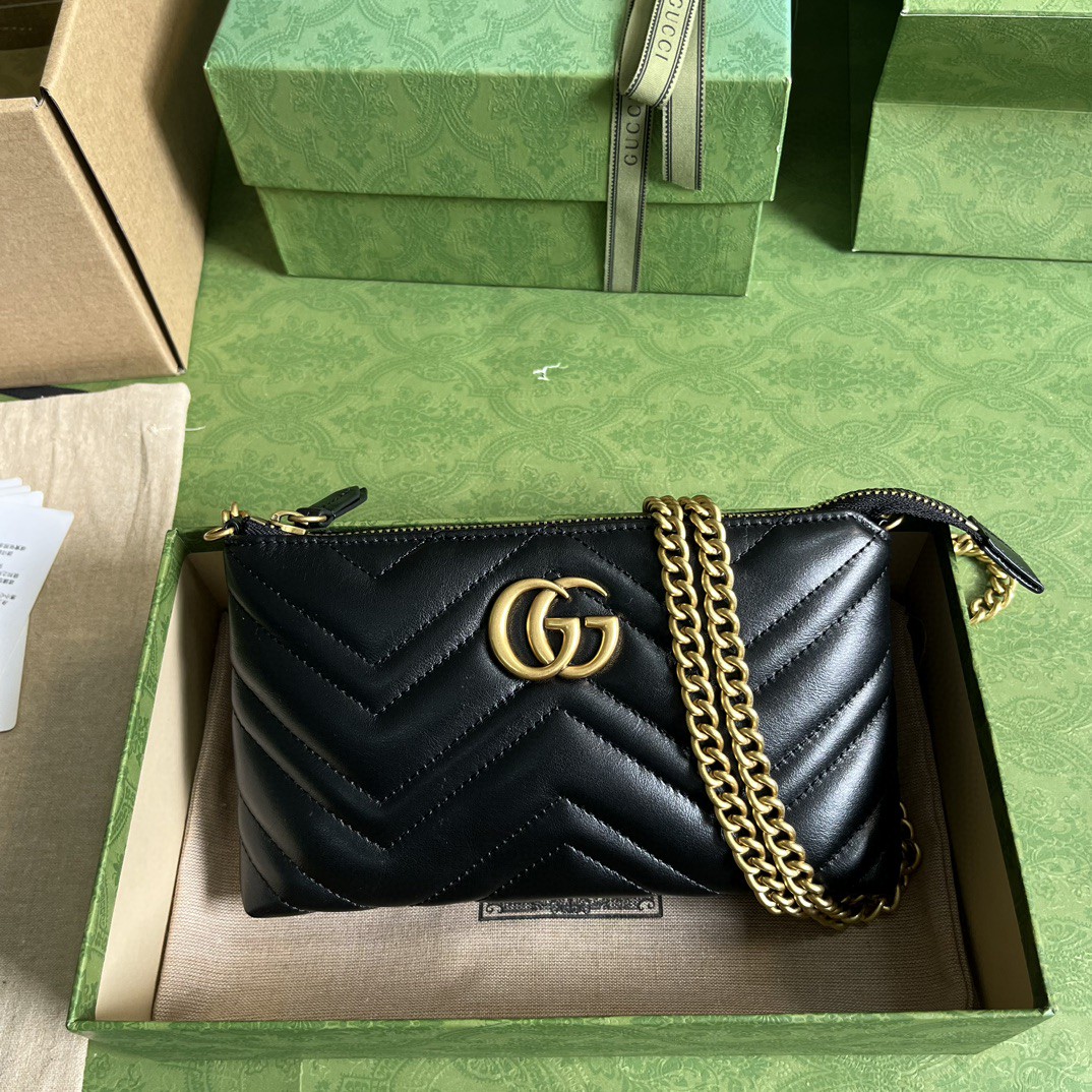 G*u*i gg marmont chain bag